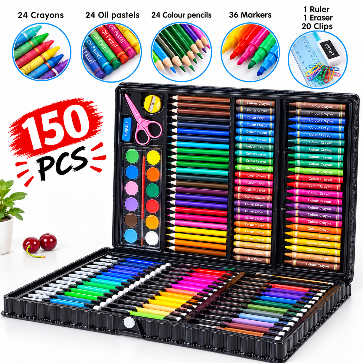 86 Pieces Color Kit for Kids