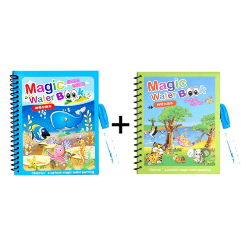 Magic Water Book (Reusable) + 1 Magic Water Pen